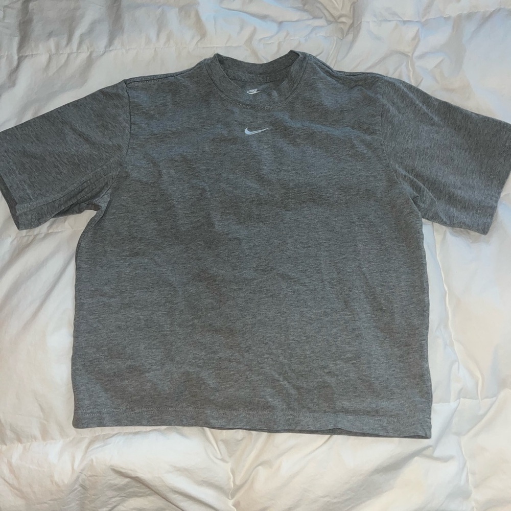 Nike Heather Gray Loose Fit Tee